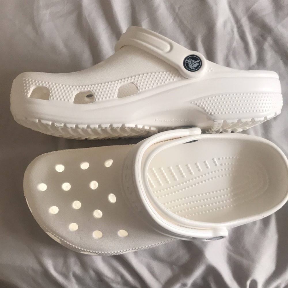 White Crocs - Picture 3 of 3